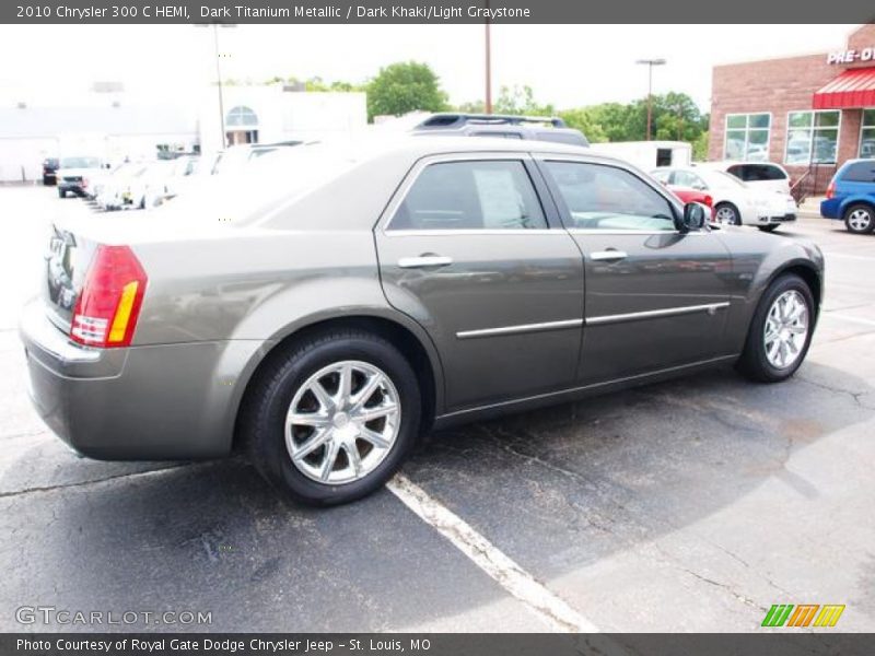 Dark Titanium Metallic / Dark Khaki/Light Graystone 2010 Chrysler 300 C HEMI