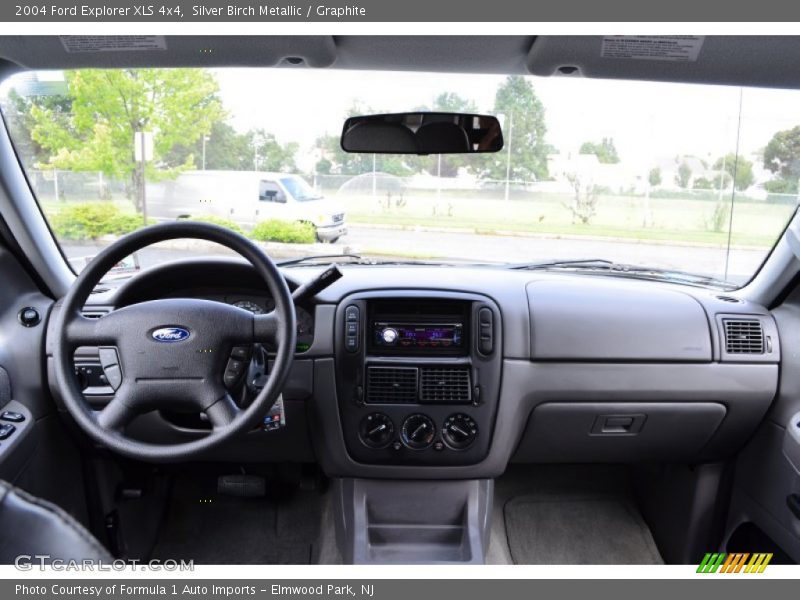 Silver Birch Metallic / Graphite 2004 Ford Explorer XLS 4x4