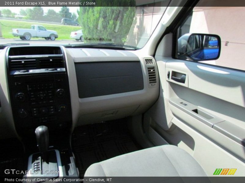 Blue Flame Metallic / Stone 2011 Ford Escape XLS