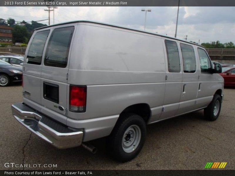 Ingot Silver Metallic / Medium Flint 2013 Ford E Series Van E250 Cargo