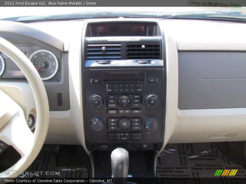 Blue Flame Metallic / Stone 2011 Ford Escape XLS