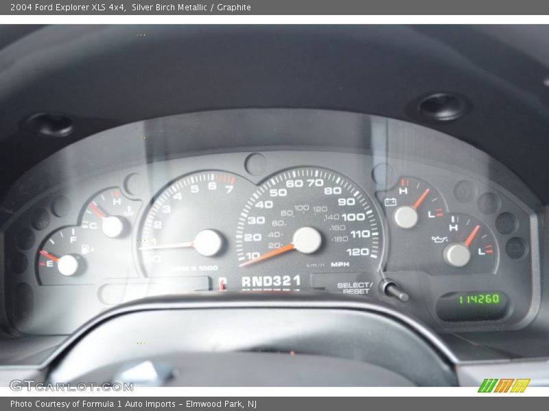 Silver Birch Metallic / Graphite 2004 Ford Explorer XLS 4x4