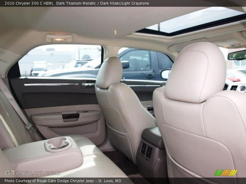 Dark Titanium Metallic / Dark Khaki/Light Graystone 2010 Chrysler 300 C HEMI