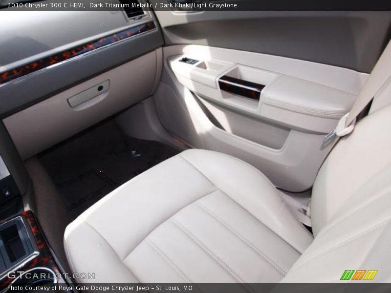 Dark Titanium Metallic / Dark Khaki/Light Graystone 2010 Chrysler 300 C HEMI