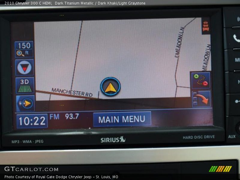 Dark Titanium Metallic / Dark Khaki/Light Graystone 2010 Chrysler 300 C HEMI