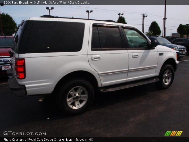 Oxford White / Dark Graphite 2000 Ford Expedition XLT 4x4