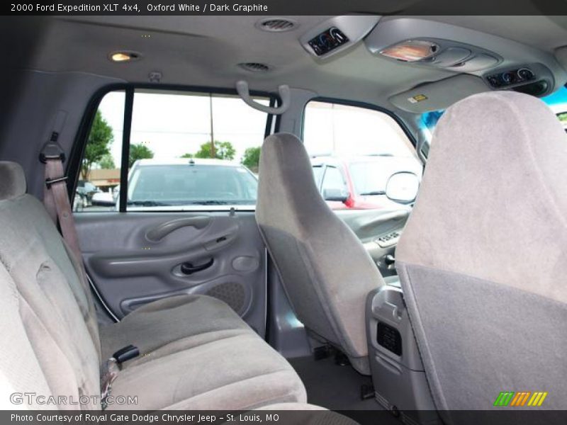 Oxford White / Dark Graphite 2000 Ford Expedition XLT 4x4