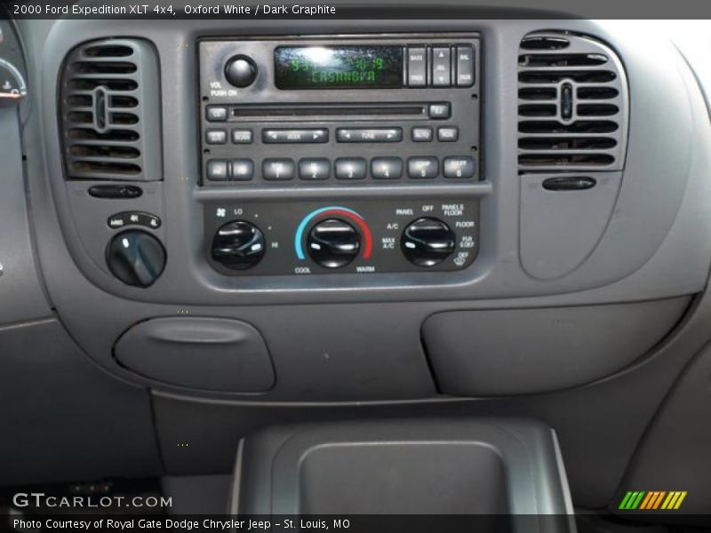 Oxford White / Dark Graphite 2000 Ford Expedition XLT 4x4