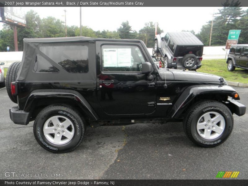 Black / Dark Slate Gray/Medium Slate Gray 2007 Jeep Wrangler Sahara 4x4