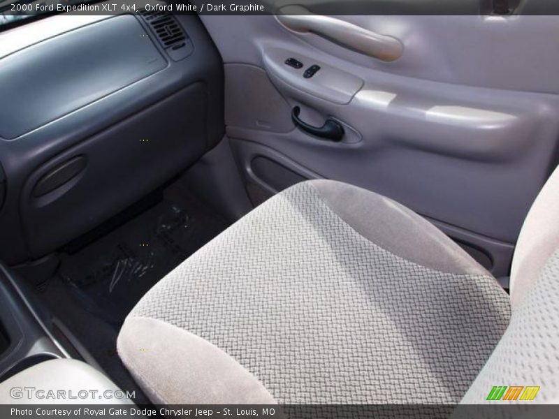 Oxford White / Dark Graphite 2000 Ford Expedition XLT 4x4