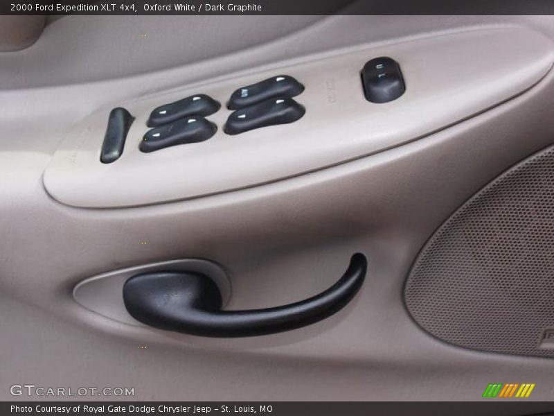 Oxford White / Dark Graphite 2000 Ford Expedition XLT 4x4