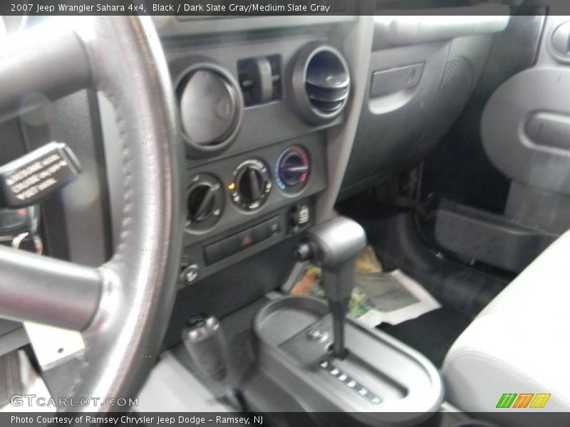 Black / Dark Slate Gray/Medium Slate Gray 2007 Jeep Wrangler Sahara 4x4