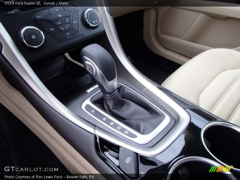  2014 Fusion SE 6 Speed SelectShift Automatic Shifter