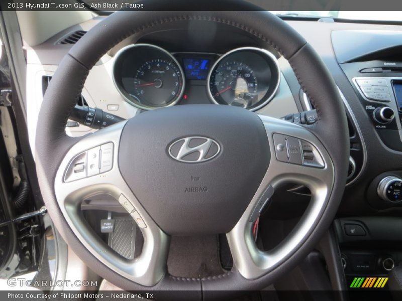 Ash Black / Taupe 2013 Hyundai Tucson GLS