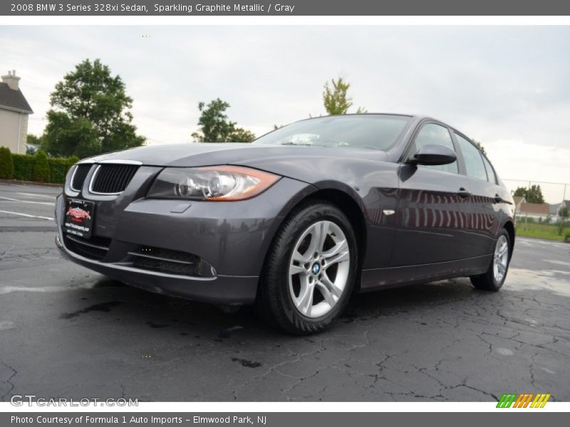 Sparkling Graphite Metallic / Gray 2008 BMW 3 Series 328xi Sedan