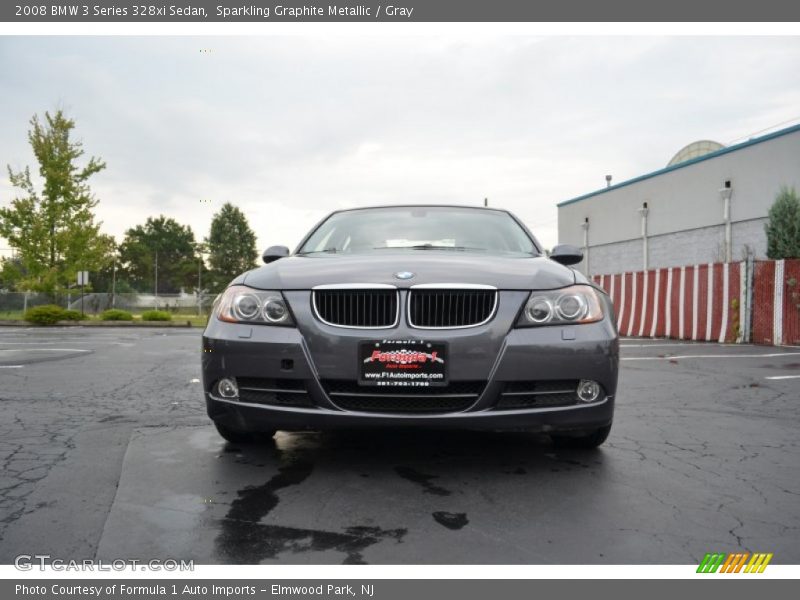 Sparkling Graphite Metallic / Gray 2008 BMW 3 Series 328xi Sedan