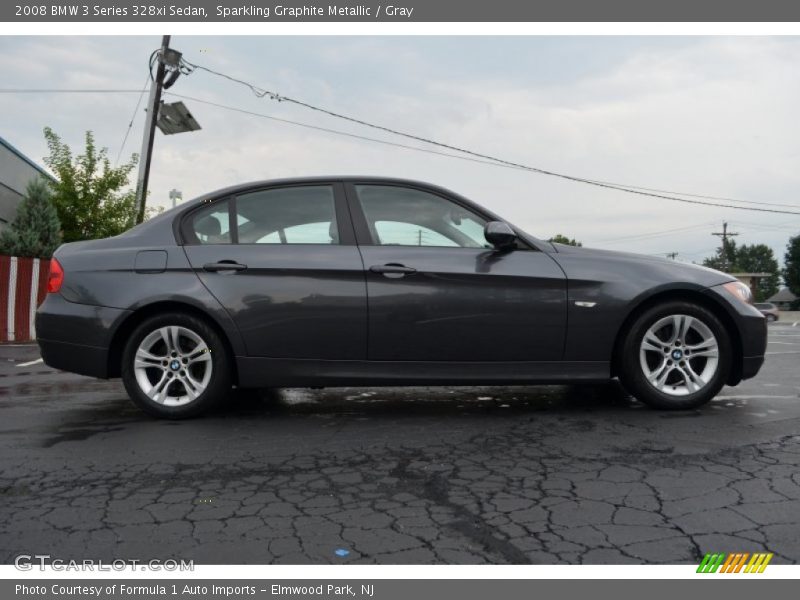 Sparkling Graphite Metallic / Gray 2008 BMW 3 Series 328xi Sedan