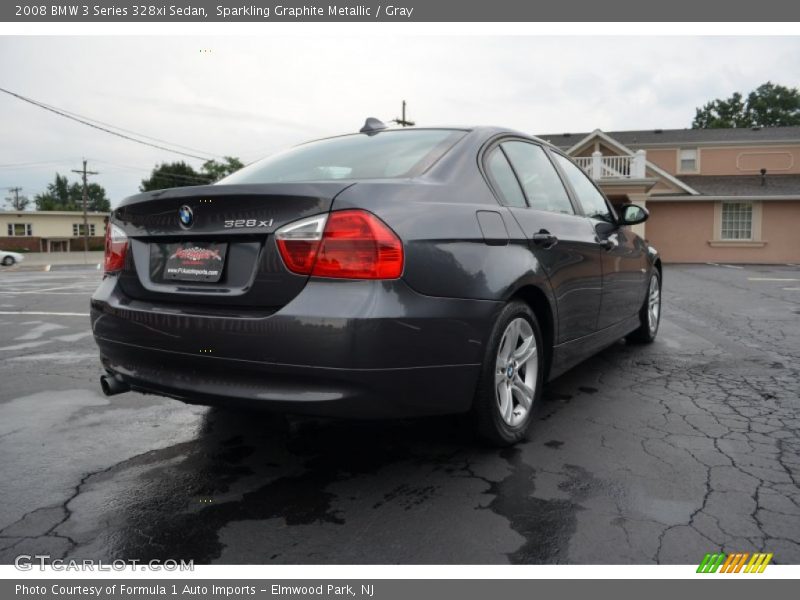 Sparkling Graphite Metallic / Gray 2008 BMW 3 Series 328xi Sedan