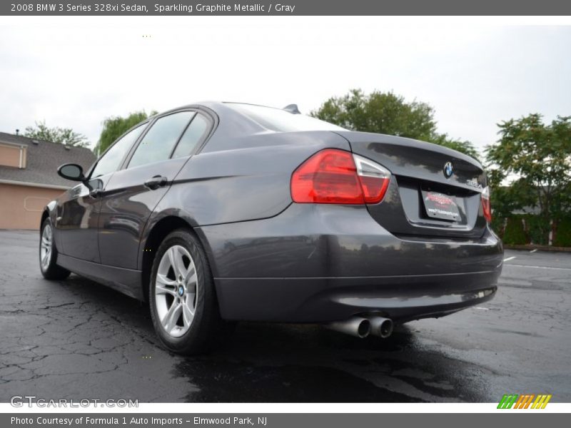 Sparkling Graphite Metallic / Gray 2008 BMW 3 Series 328xi Sedan