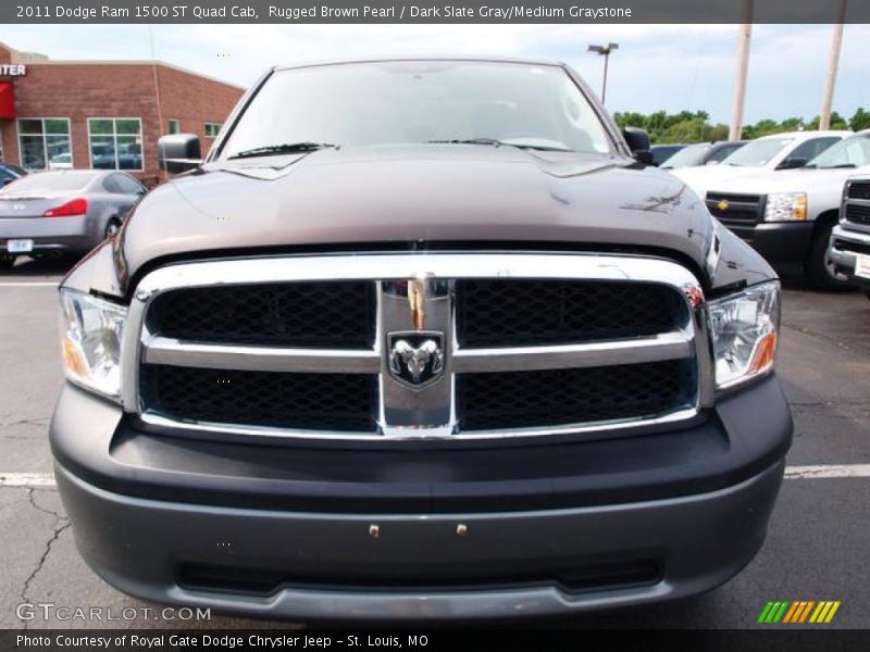 Rugged Brown Pearl / Dark Slate Gray/Medium Graystone 2011 Dodge Ram 1500 ST Quad Cab