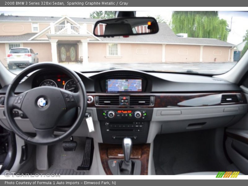 Sparkling Graphite Metallic / Gray 2008 BMW 3 Series 328xi Sedan