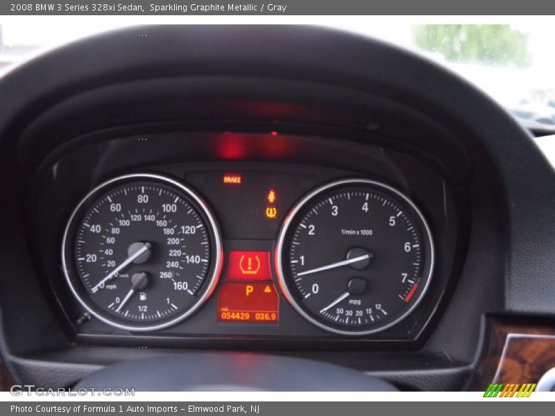 Sparkling Graphite Metallic / Gray 2008 BMW 3 Series 328xi Sedan
