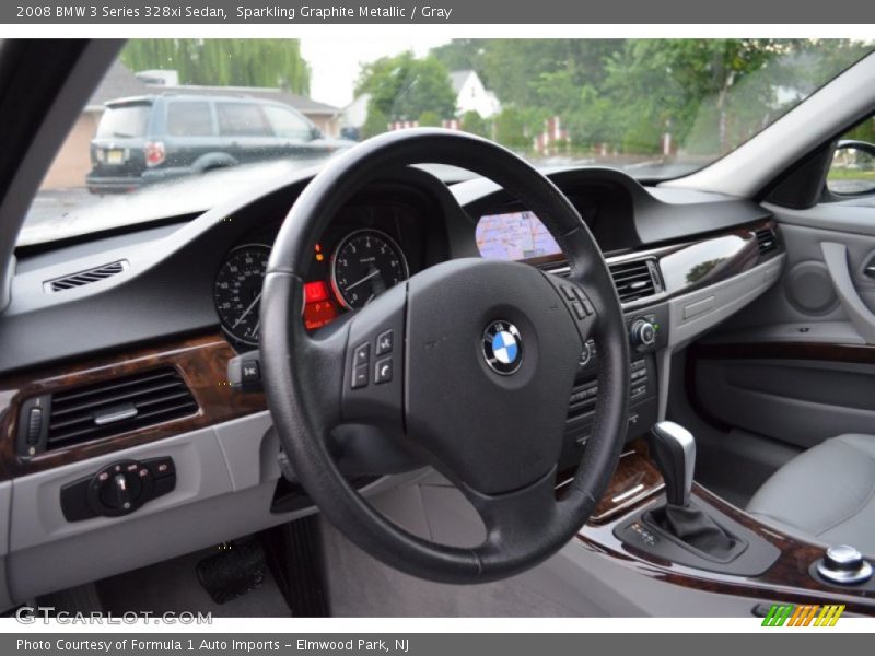 Sparkling Graphite Metallic / Gray 2008 BMW 3 Series 328xi Sedan