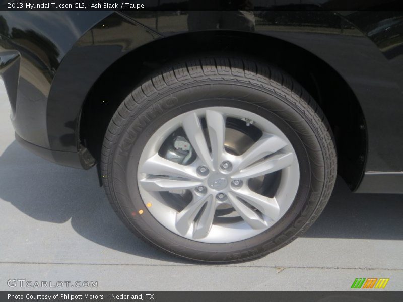 Ash Black / Taupe 2013 Hyundai Tucson GLS