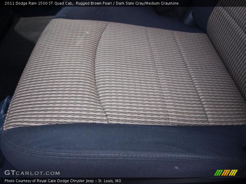 Rugged Brown Pearl / Dark Slate Gray/Medium Graystone 2011 Dodge Ram 1500 ST Quad Cab