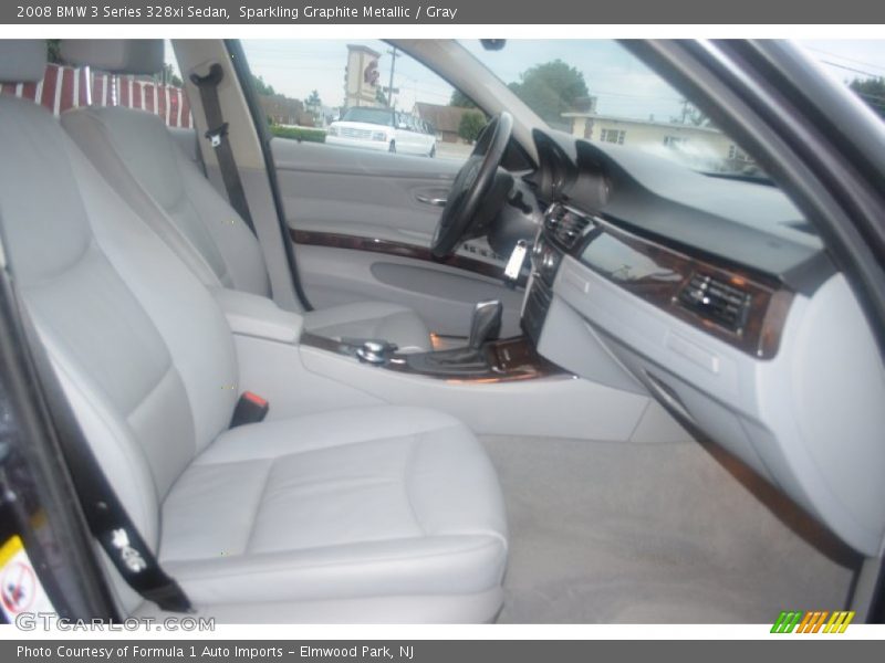 Sparkling Graphite Metallic / Gray 2008 BMW 3 Series 328xi Sedan