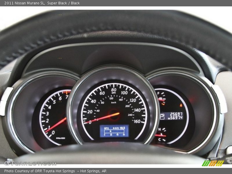 Super Black / Black 2011 Nissan Murano SL