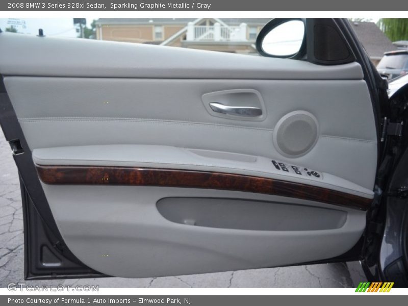 Sparkling Graphite Metallic / Gray 2008 BMW 3 Series 328xi Sedan