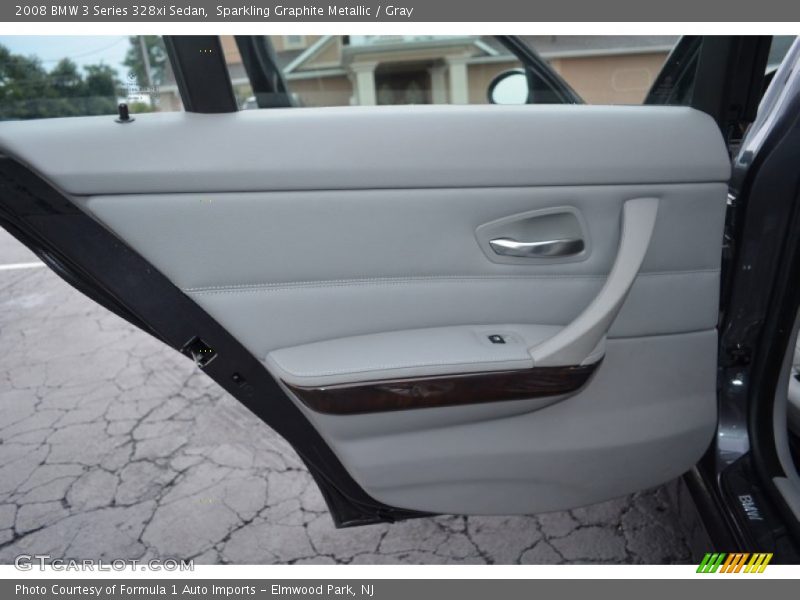 Sparkling Graphite Metallic / Gray 2008 BMW 3 Series 328xi Sedan