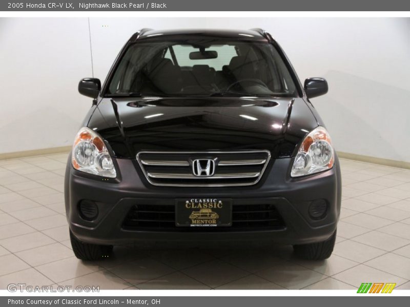 Nighthawk Black Pearl / Black 2005 Honda CR-V LX