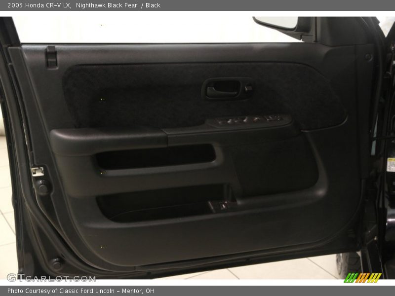 Nighthawk Black Pearl / Black 2005 Honda CR-V LX