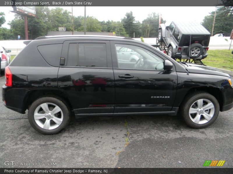 Black / Dark Slate Gray 2012 Jeep Compass Sport