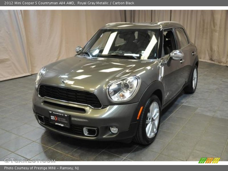 Royal Gray Metallic / Carbon Black 2012 Mini Cooper S Countryman All4 AWD