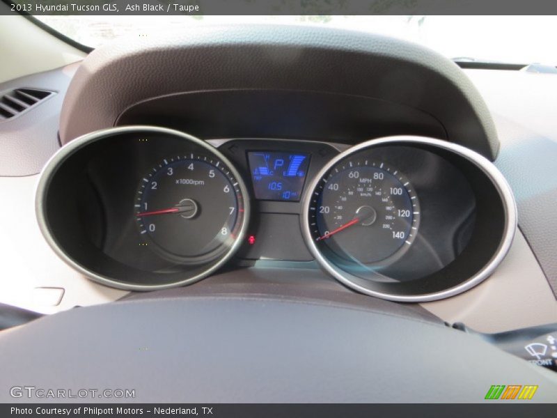 Ash Black / Taupe 2013 Hyundai Tucson GLS