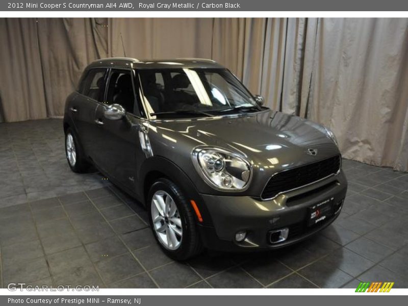 Royal Gray Metallic / Carbon Black 2012 Mini Cooper S Countryman All4 AWD