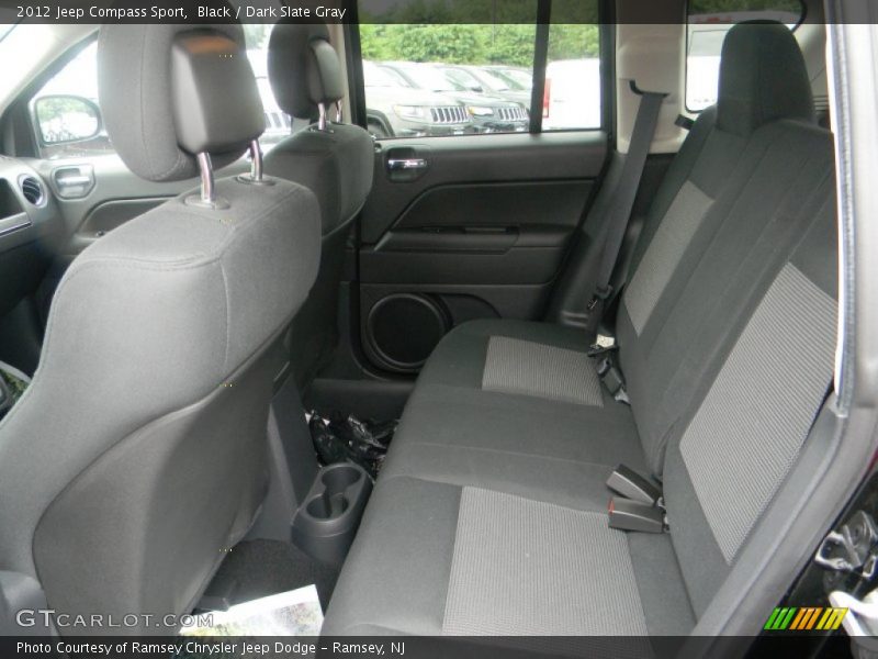 Black / Dark Slate Gray 2012 Jeep Compass Sport