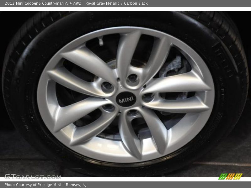Royal Gray Metallic / Carbon Black 2012 Mini Cooper S Countryman All4 AWD