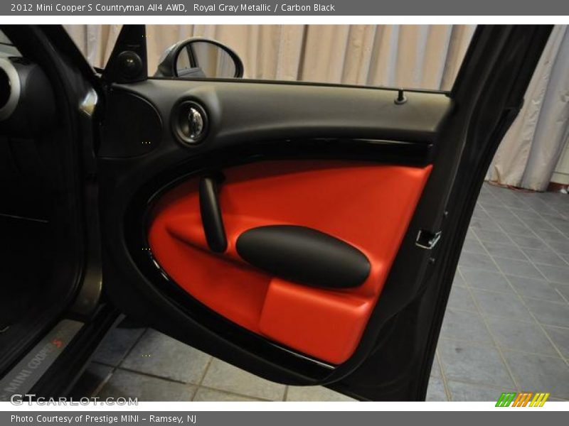 Royal Gray Metallic / Carbon Black 2012 Mini Cooper S Countryman All4 AWD