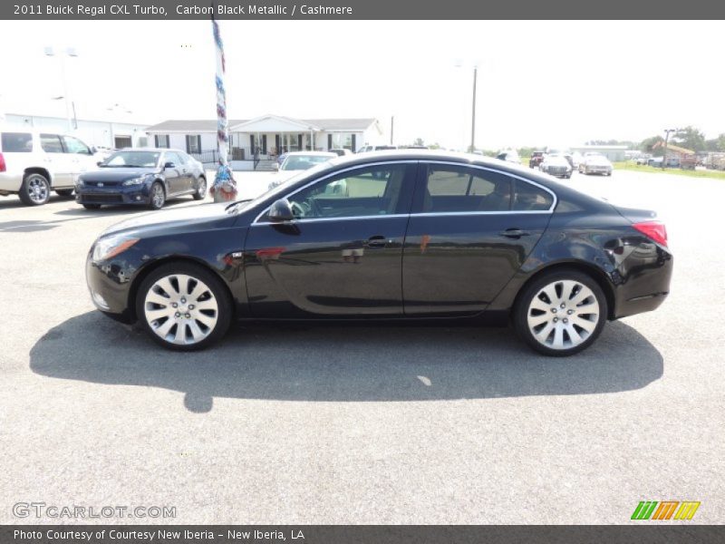 Carbon Black Metallic / Cashmere 2011 Buick Regal CXL Turbo