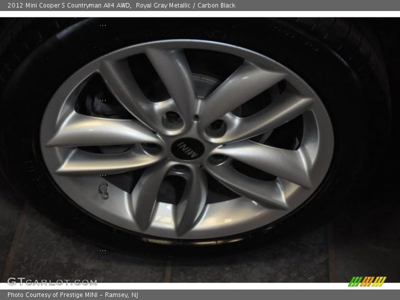 Royal Gray Metallic / Carbon Black 2012 Mini Cooper S Countryman All4 AWD