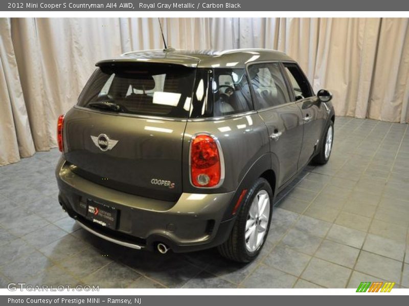 Royal Gray Metallic / Carbon Black 2012 Mini Cooper S Countryman All4 AWD