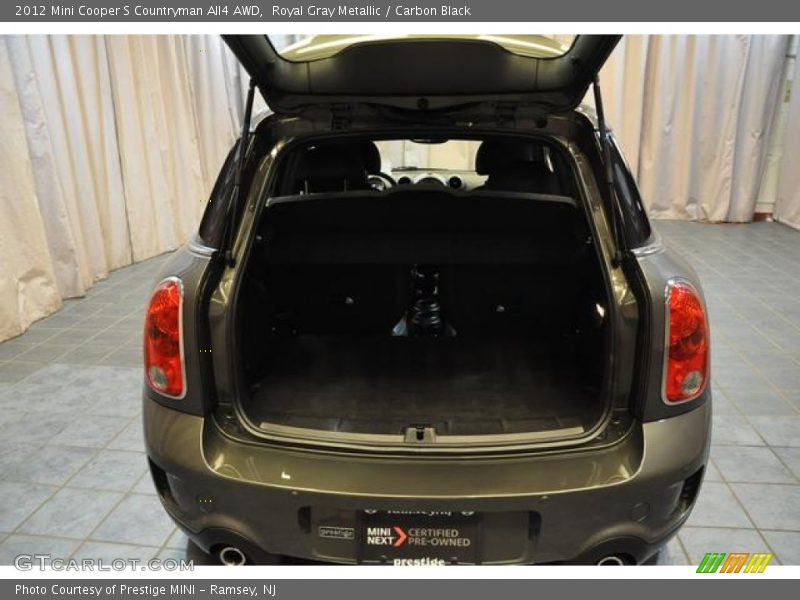 Royal Gray Metallic / Carbon Black 2012 Mini Cooper S Countryman All4 AWD