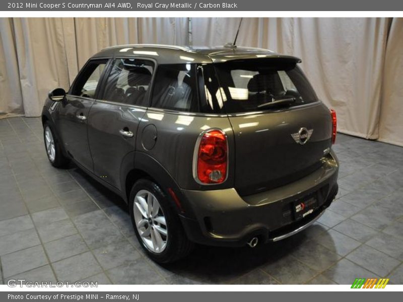 Royal Gray Metallic / Carbon Black 2012 Mini Cooper S Countryman All4 AWD