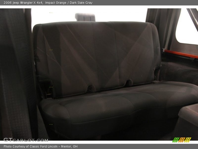 Impact Orange / Dark Slate Gray 2006 Jeep Wrangler X 4x4