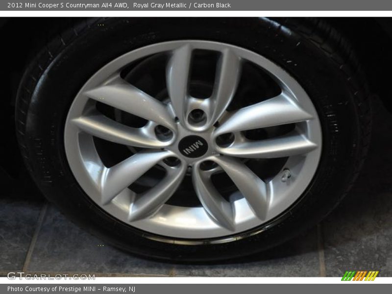 Royal Gray Metallic / Carbon Black 2012 Mini Cooper S Countryman All4 AWD