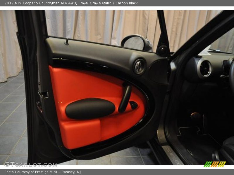 Royal Gray Metallic / Carbon Black 2012 Mini Cooper S Countryman All4 AWD